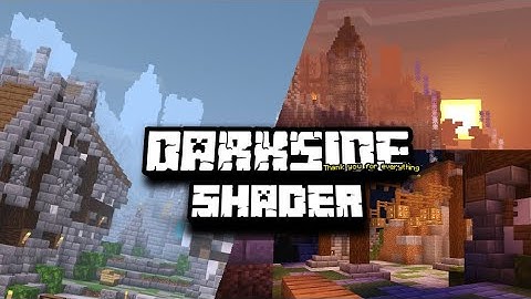 Darkside Shader|A Low End Shader for Low End Device For MCPE Android and iOS support v1.17!!!
