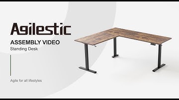 Agilestic L shaped Standing Desk Installation instructions