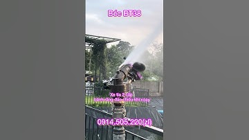 BÉC BT38 TƯỚI CÀ PHÊ RẤT ĐỀU,PHUN XA 38M 1 BÊN, #bectuoicaphe #bt38 #bectuoibt #bectuoianhthuy