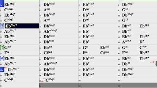 Dindi by A.C.(Tom) Jobim in Eb backing track 80 bpm