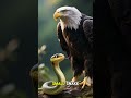 Eagle vs snake🦅🐍 #EagleVsSnake #PredatorBattle #WildlifeShowdown  #SkyVsSoil #WildAnimals