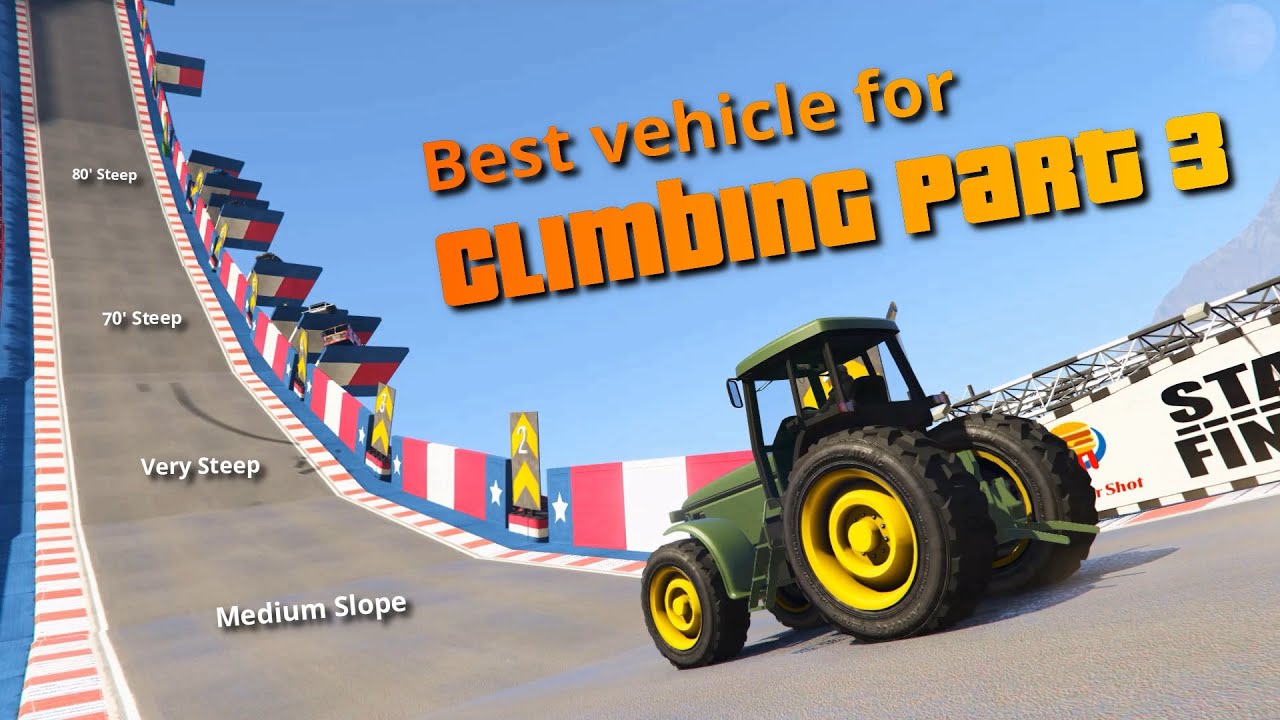 GTA V Best Vehicle for climbing PART 3 YouTube