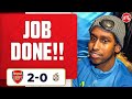 JOB DONE!! | Arsenal 2-0 Luton