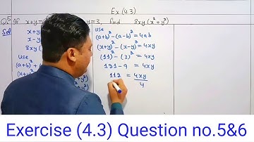 Class 9th Exercise 4.3 Question no 5&6 kpk textbook || Kpk textbook maths solution class 9th