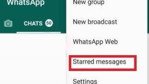 How to star mark important messages in WhatsApp group