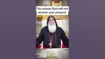 The reason God will not answer your Prayers! #bishopmarmariemmanuel #marmariemmanuel #god #prayers
