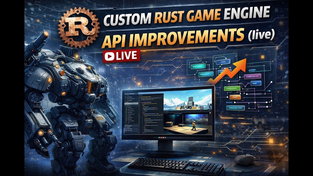 Rust Blue Engine Custom Rust Game Engine API Improvements (Live) - YouTube