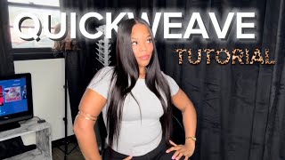 24 inches?!! QUICKWEAVE TUTORIAL