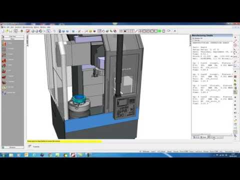 FeatureCAM - Doosan - Puma VT900 - Vertical Turning Centre