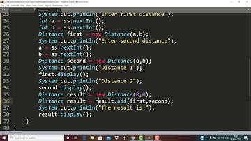 Addition Of Two Distances