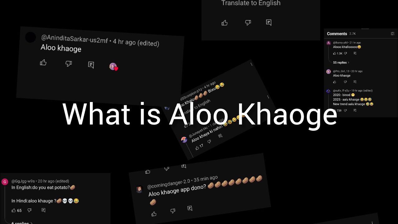 What is aloo khaoge ft 