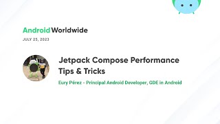 JetPack Compose Performance Tips & Tricks with Eury Pérez