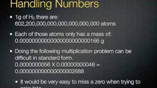 Measurement, Scientific Notation, Dimensional Analysis