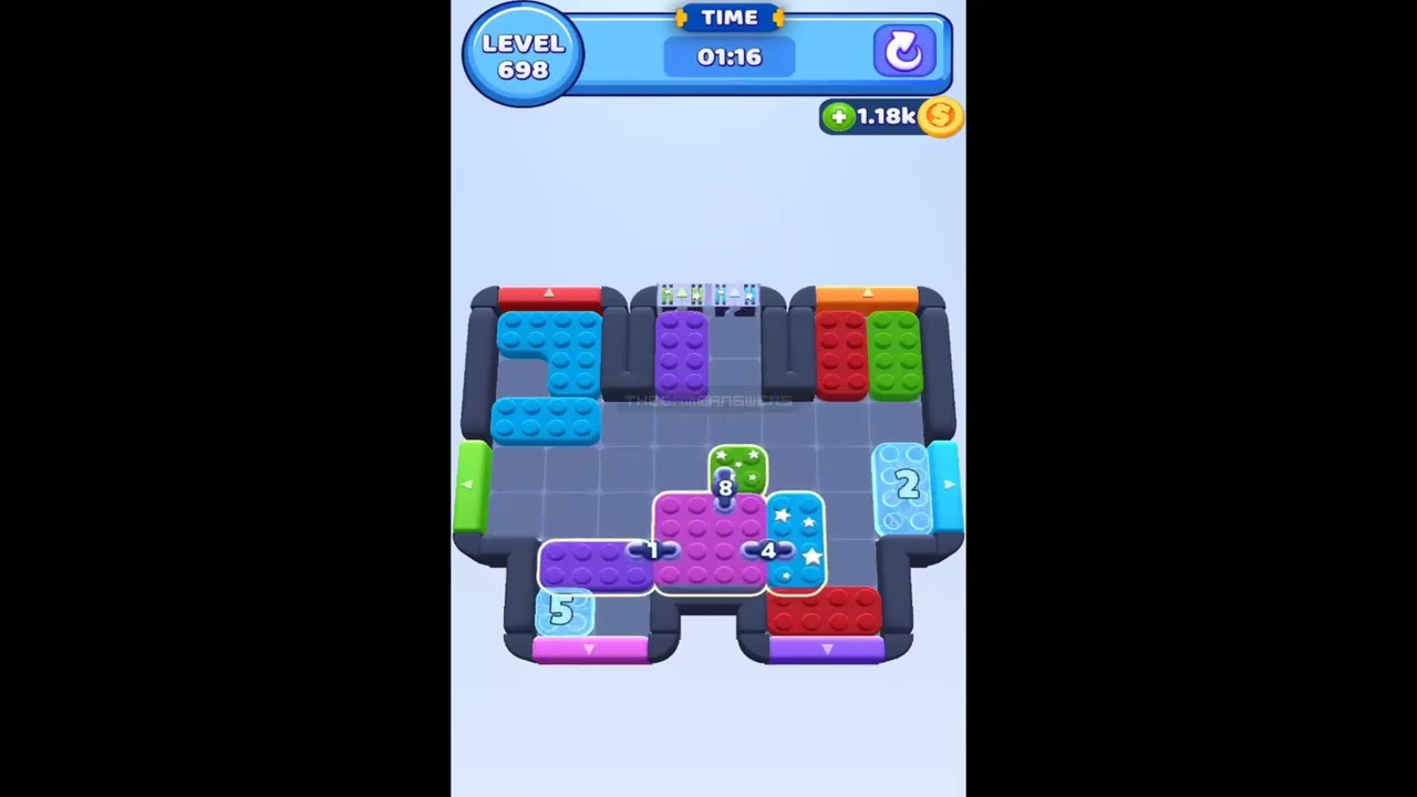 Color Block Jam Level 698 - YouTube