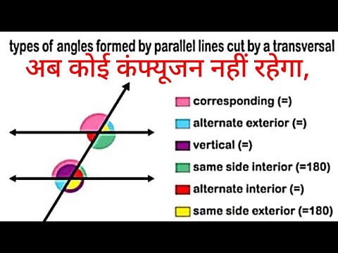 What Is Corresponding Angle Alternate Interior Exterior Etc You