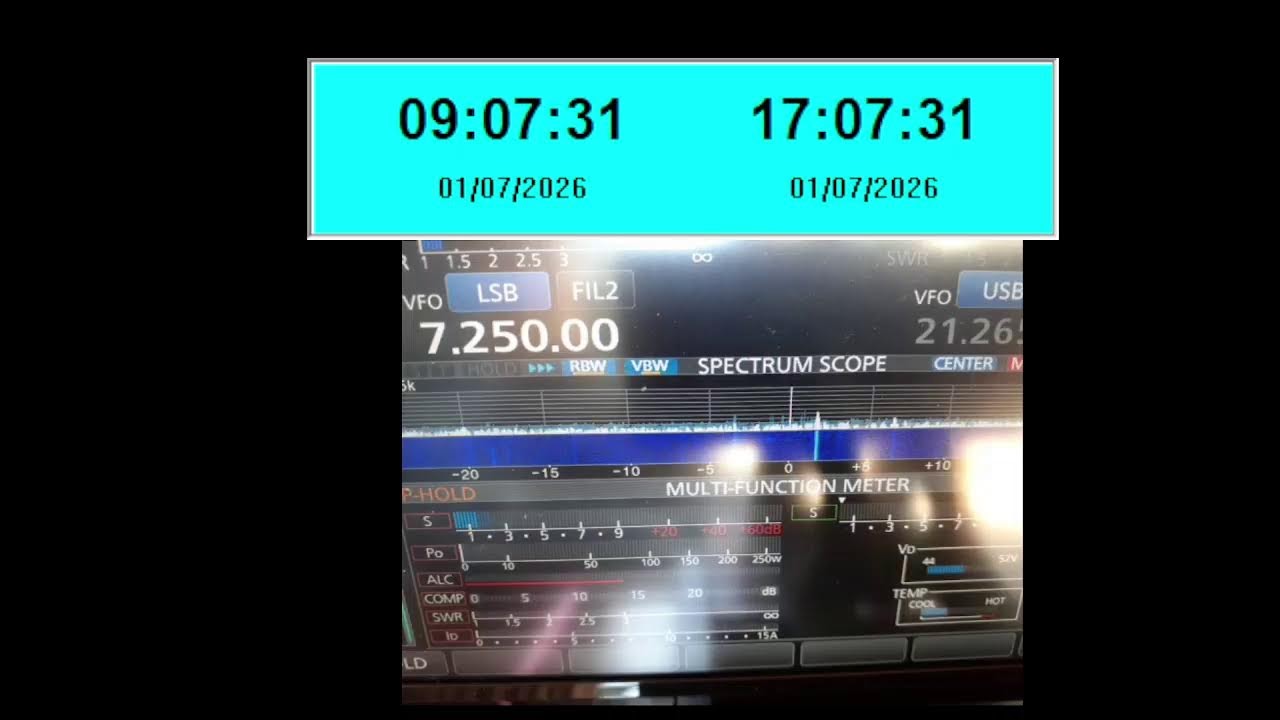 40 Meters Ham Radio Amateur Radio in DM14 Southern California