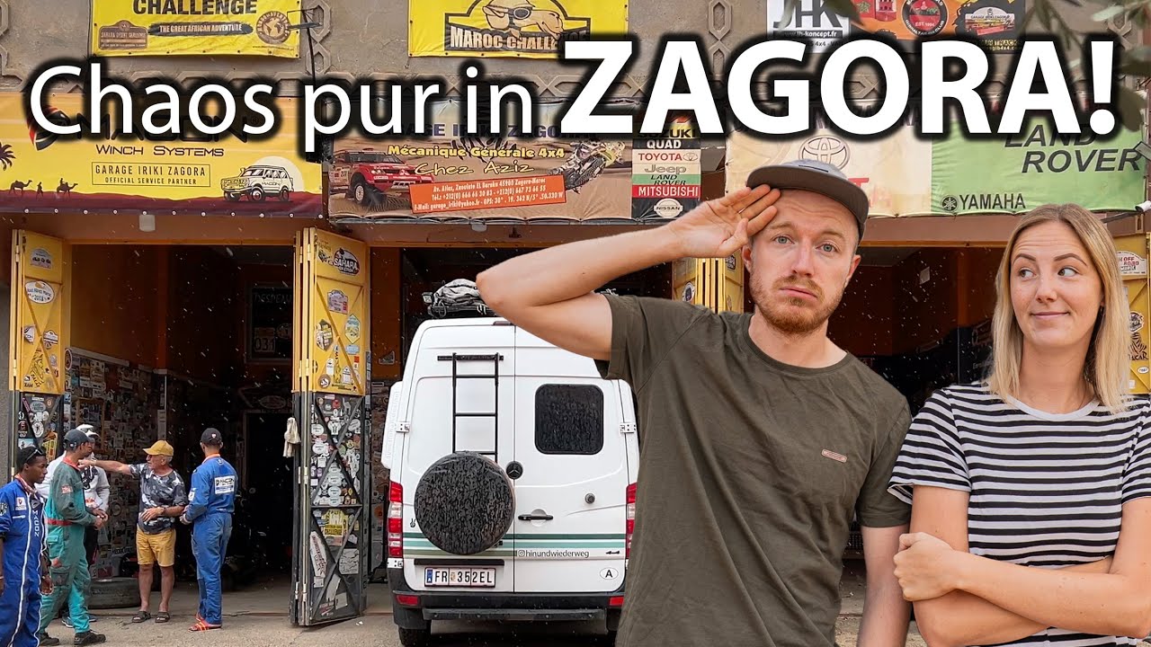 Marokko OFFROAD TOUR: Unser Wüsten Abenteuer endet in der WERKSTATT! 🇲🇦 EP26