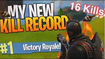 PLAYING FORTNITE BATTLE ROYALE! *16 KILLS*