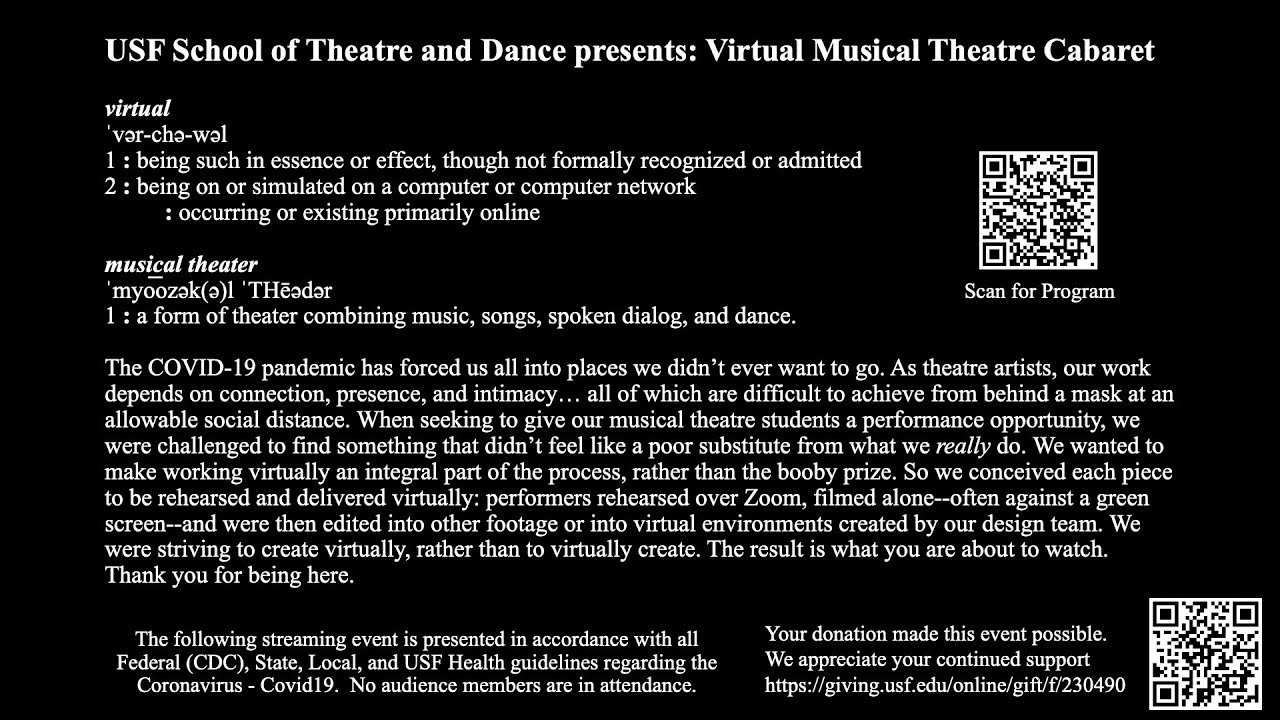 Usf Theatre 1 Upcoming Events Usf Theatre 1 Upcoming Events
