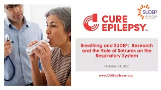 Breathing and SUDEP - CURE Epilepsy Webinar screenshot 5