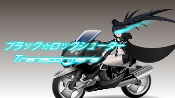 Transformers Flash Short - Black Rock Shooter