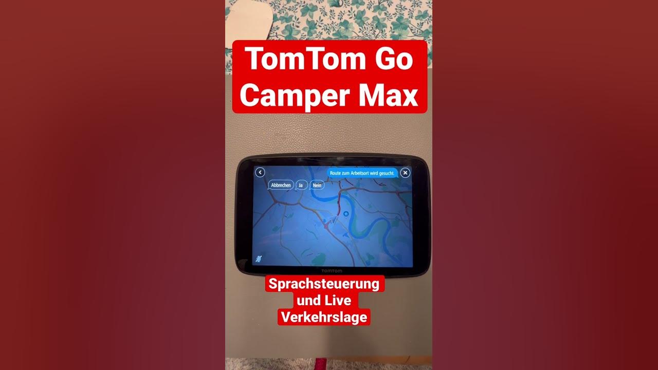 TomTom Go Camper(Max). Wie klappt die Sprachsteuerung.Sonderangebot
