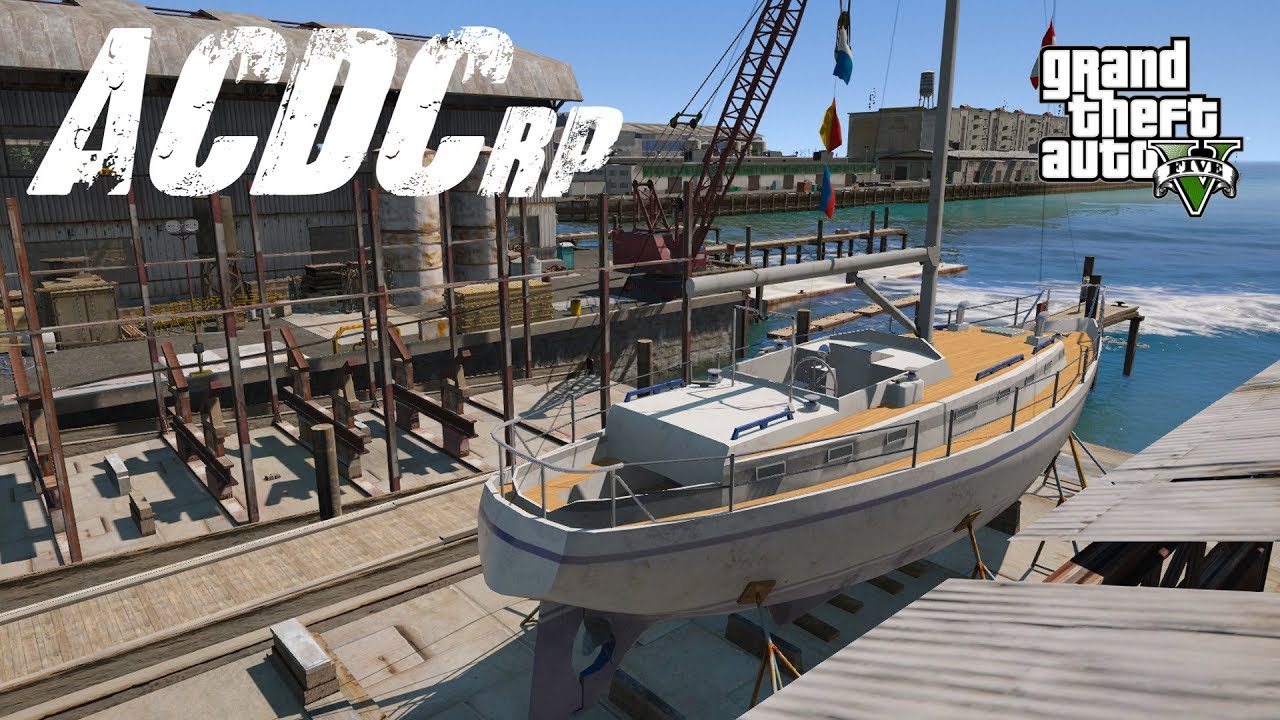 gta v acdcrp - episode 12 - the shipyard spy leo - youtube