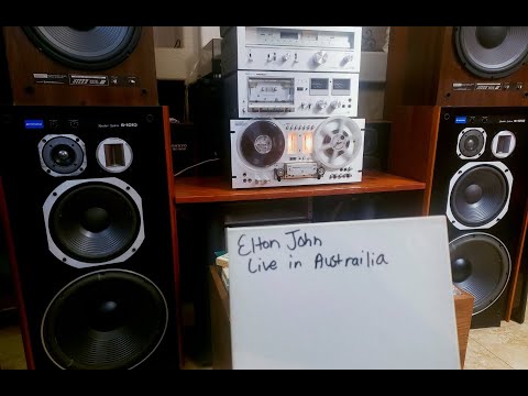 Elton John Live in Australia Pioneer S-1010 - RT-707 - Extended Coming Soon - BIGAZSPEAKERS.COM