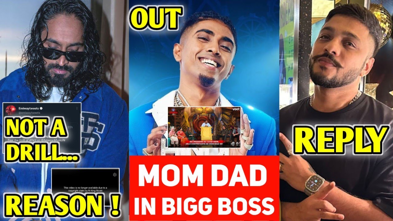 MC STAN - MOM & DAD IN BIGG BOSS 16 | EMIWAY REACT ON TWEET & STRIKE ...