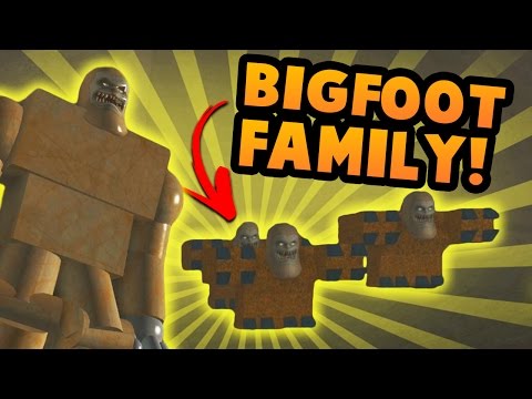 Finding Bigfoot Family In Roblox Lets Play Roblox - roblox finding bigfoot game