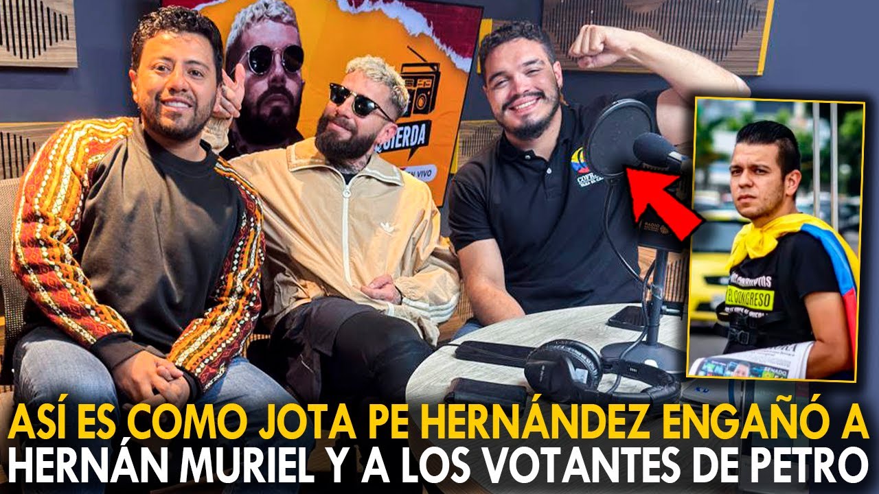 🔴GIO Y LEVY | ASÍ ES COMO JOTA PE HERNÁNDEZ ENGAÑÓ A HERNÁN MURIEL Y A LOS VOTANTES DE PETRO