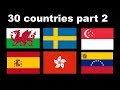 30 countries described in 1 sentence pt.2