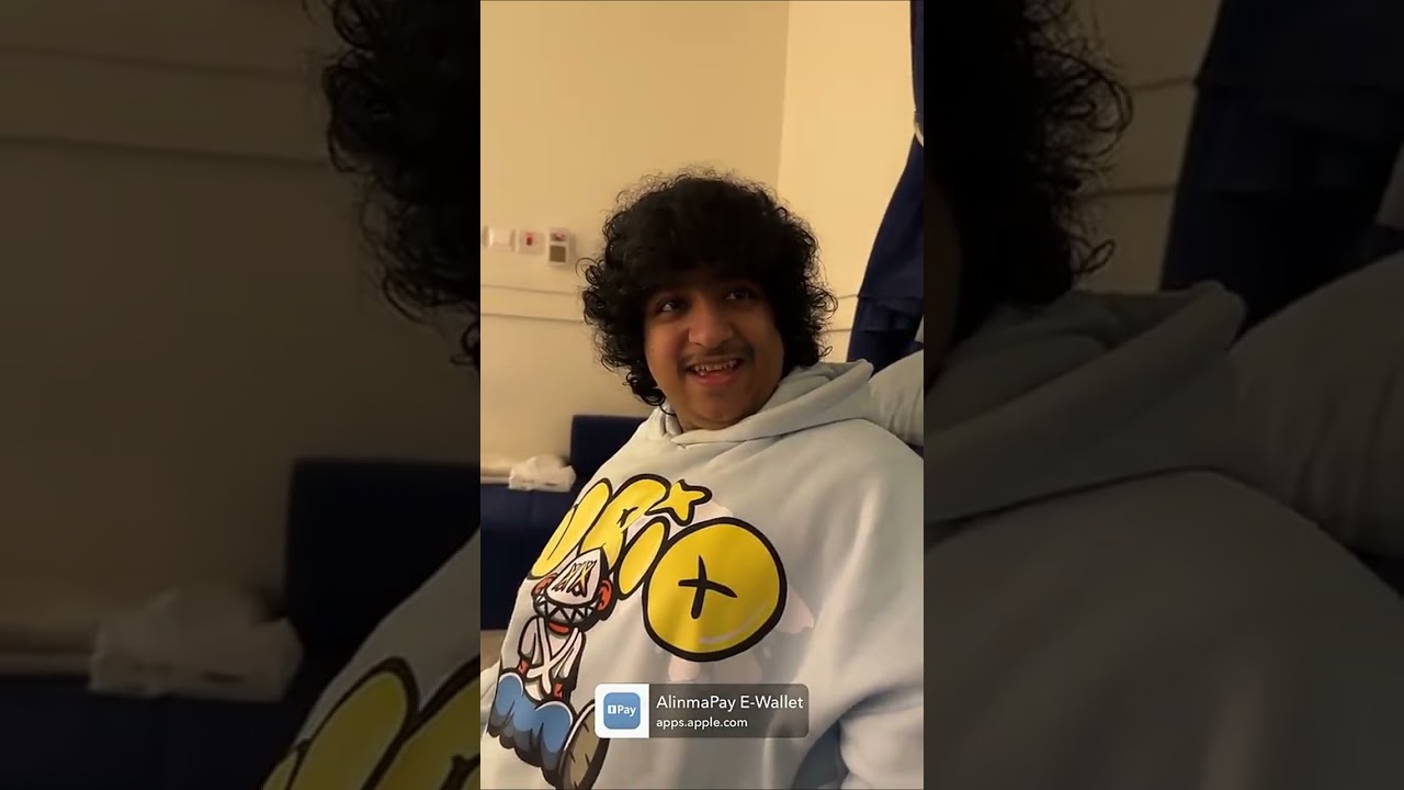 ضحك عبدالرحمن السدحان مع الشيف مارادونا بمناسبة تدشين بلاكارد😍💛