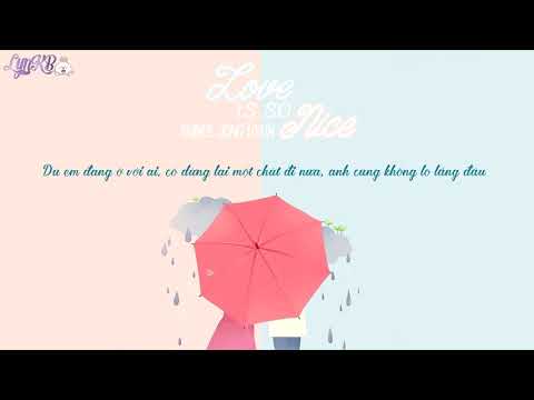 [Vietsub] Love Is So Nice - Jong Hyun (SHINee)