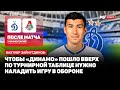 ДИНАМО — ЛОКОМОТИВ // ЗАЙНУТДИНОВ О ПОРАЖЕНИИ: НЕДОПУСТИМО ПРОПУСКАТЬ ПЯТЬ ГОЛОВ