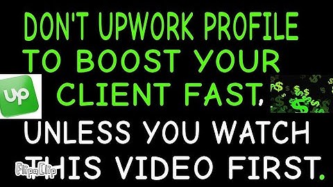 How to Optimize Your Upwork Profile for More Clients and Jobs #upwork #MakeMoneyOnline #client