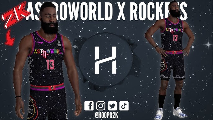 NEXT GEN HOUSTON ROCKETS CUSTOM JERSEY TUTORIAL! CITY EDITION UNIFORM!  H-TOWN! NBA 2K21 MyTeam! 