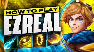 How to Play Ezreal in Season 14 - Ezreal ADC Gameplay Guide | Season 14 Ezreal Best Build & Runes