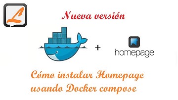 Cómo instalar Homepage usando Docker compose