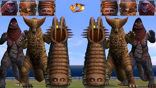 UFE3:Flame Gorzan/Gomorrah/Two-tailed monster vs Flame Gorzan/Gomorrah/Two-tailed monster