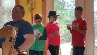 nephews and niece thanksgiving family gathering November 25, 2023