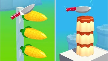 Slice It All Game! Very Satisfying and Relaxing ASMR Slicing Video