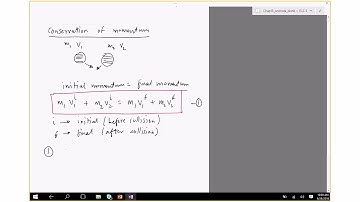 15.2-3 Principle of linear impulse momentum/ conservation of momentum (Fall 2018)
