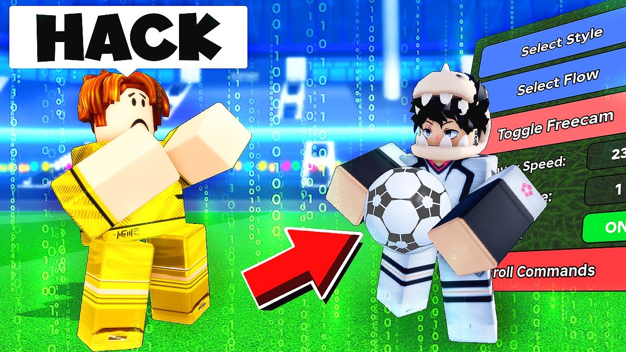 Eu usei HACK no Blue Lock Rivals...