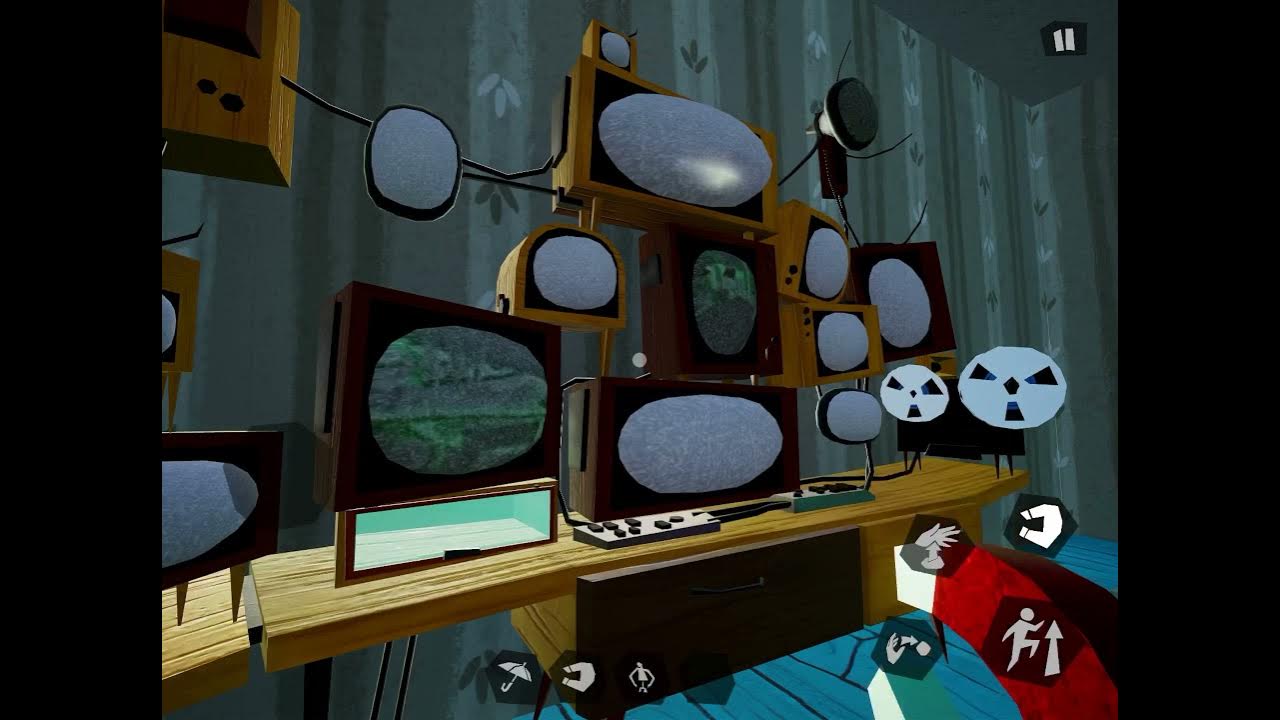 Putting mannequins In party room hello neighbor Act 3 YouTube