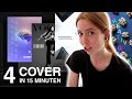 DESIGN CHALLENGE | 4 Magazincover in 15 Minuten | Mediendesign 2. Semester