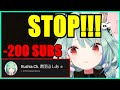 【Hololive】Rushia Gone Insane After Viewers Won't Stop Unsubscribing【Eng Sub】