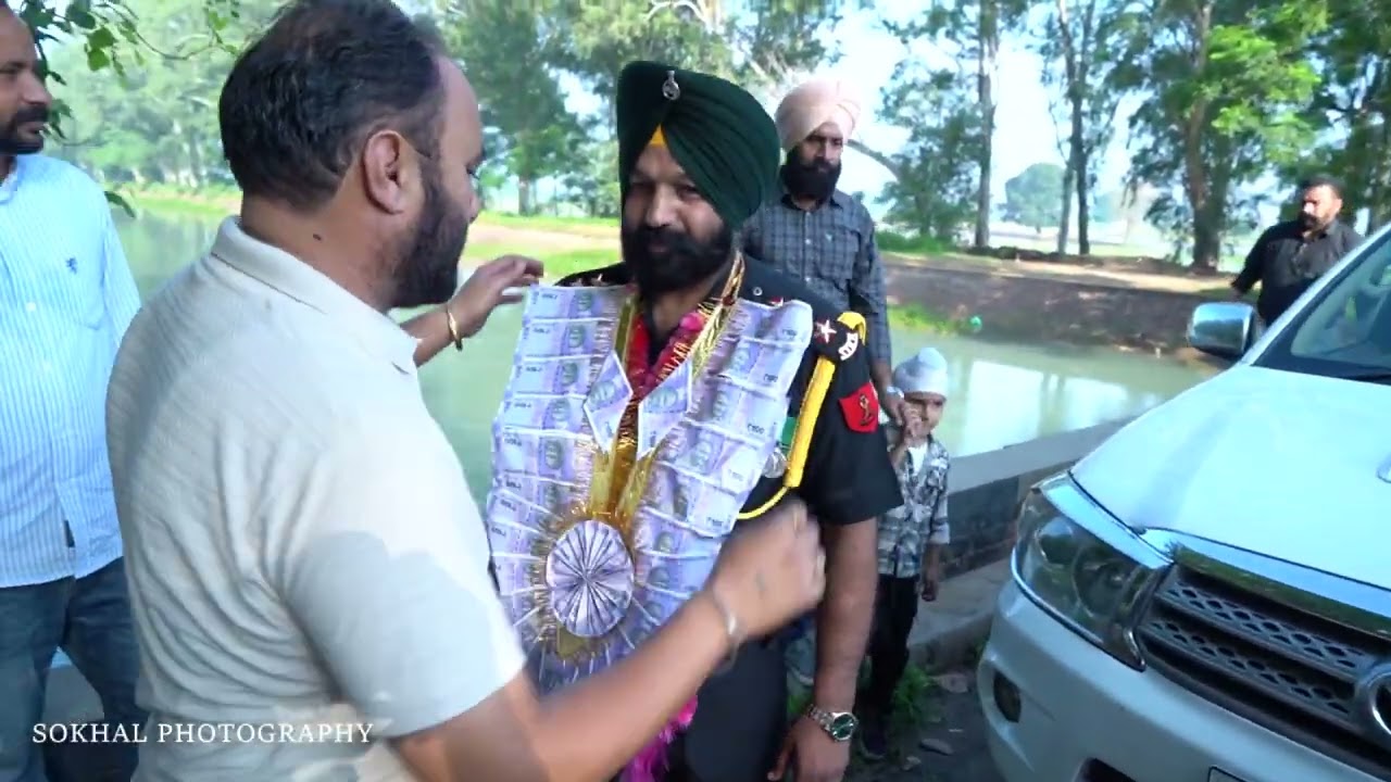 Captain Sardar Pirathpal singh {Boparai} retirement Indian army shoot by