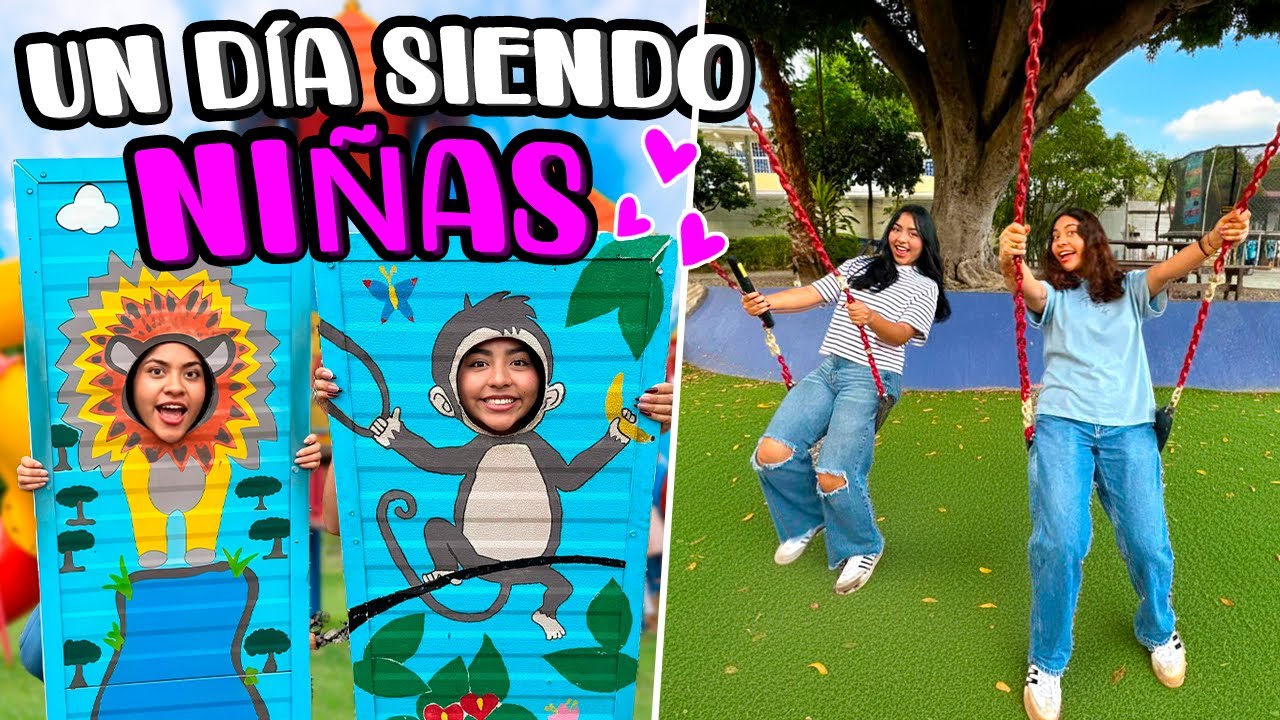 VOLVIMOS A SER NIÑAS Y TODO ESTO PASO 😅 | Michell Merlin