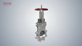 Manual Knife Gate Valves Assembly & Structure | THINKTANK